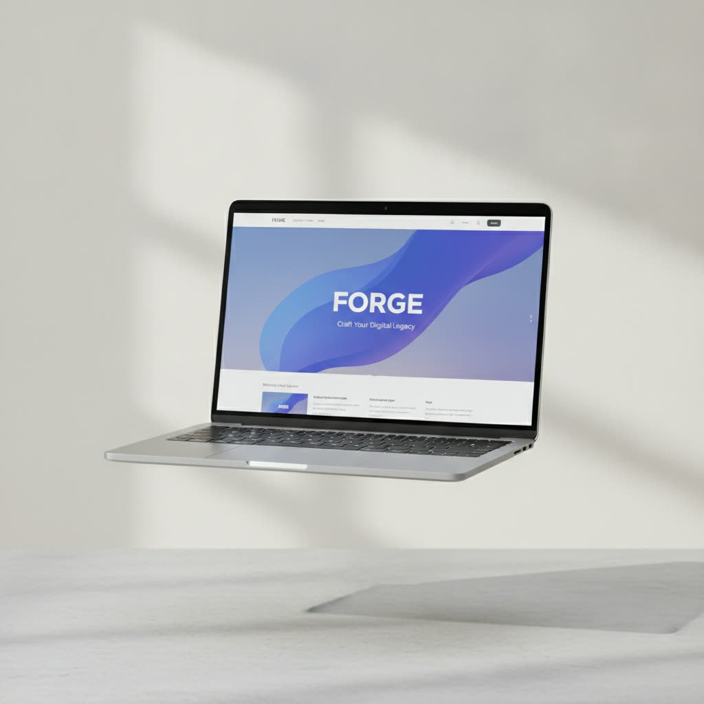 Landing page design — design concept