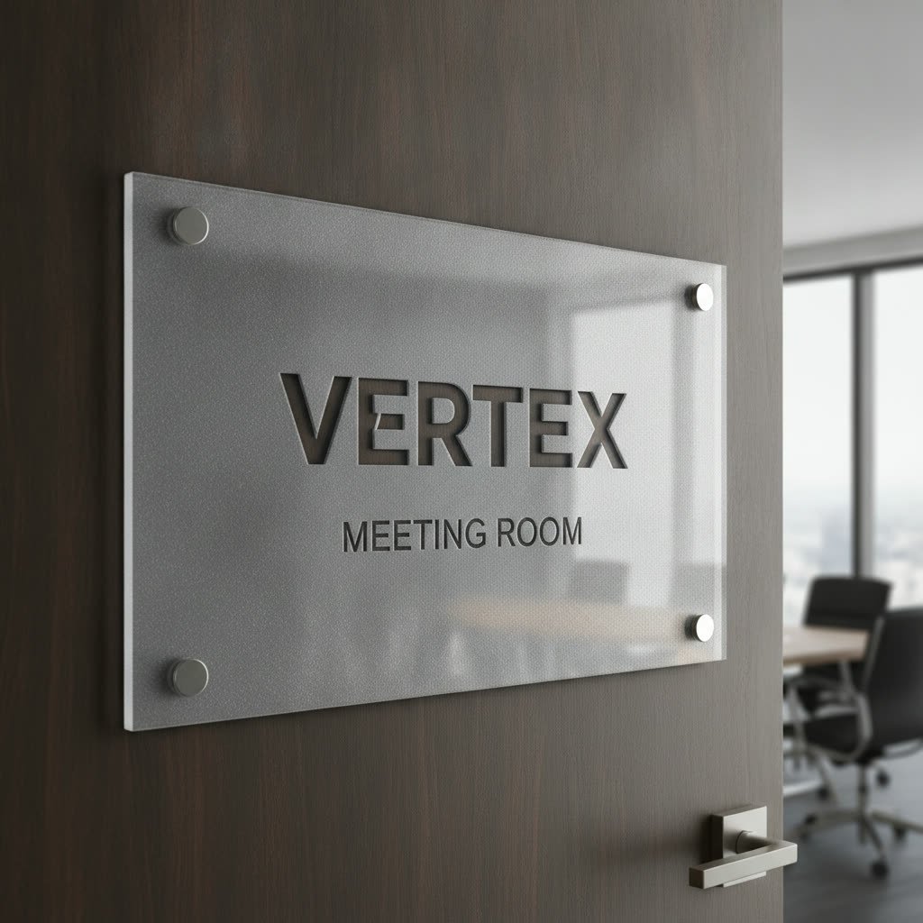 Wayfinding sign — design concept